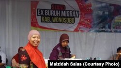 Maizidah Salas perintis Kampung Migran di Wonosobo, Jawa Tengah (courtesy: Maizidah Salas)