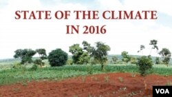 Обложка доклада "Состояние климата в 2016 году"