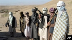Undated photo of members of the Afghan Taliban (FILE).