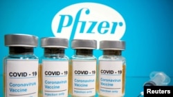 Vial COVID-19 Pfizer, 31 Oktober 2020. (REUTERS/Dado Ruvic/Ilustrasi).
