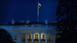 2021 拜登總統賀卡撫慰疫情中人民 白宮聖誕燈飾緬懷約翰遜總統