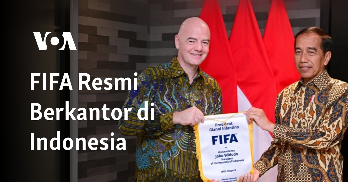 FIFA Resmi Berkantor di Indonesia