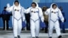Trio Liftoff From Kazakhstan, Head for Space Station