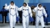 美俄日三名宇航员启程飞赴国际空间站