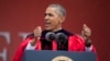 دانشگاه راتگرز، روز یکشنبه، دکترای افتخاری در رشته حقوق را به پرزیدنت اوباما اهدا کرد.