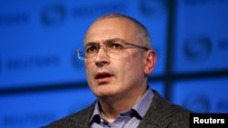 Ông Mikhail Khodorkovsky, cựu tổng giám đốc tập đoàn dầu lửa Yukos là người thường xuyên chỉ trích Tổng thống Putin.