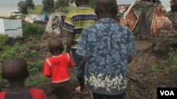 Des enfants réfugiés dans l'est de la RDC