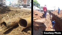 Harare water pipe replacement underway in most parts of the city