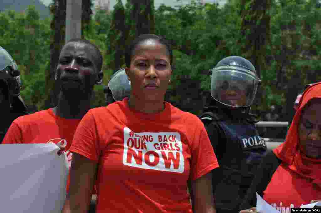 Chibok girls 2nd year anniversary rally in Abuja, Nigeria April 14, 2016