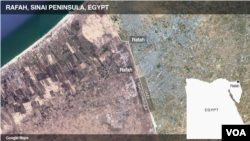 拉法鎮位於埃及西奈北部。