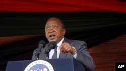 Shugaban Uhuru Kenyata na Kenya 