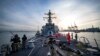 Четыре корабля ВМС США впервые за десятилетия вошли в Баренцево море