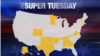 پوشش زنده "سه شنبه بزرگ": پیروزی کلینتون و ترامپ در بیشتر ایالت‌ها