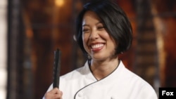 Christine Hà trong trong vòng chung kết của cuộc thi Vua Đầu Bếp - Ảnh do Fox cung cấp