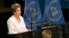 브라질 대통령, 유엔서 자국 내 탄핵 움직임 비판
