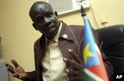 Yien Matthew Chol, SPLM's Spokesman.