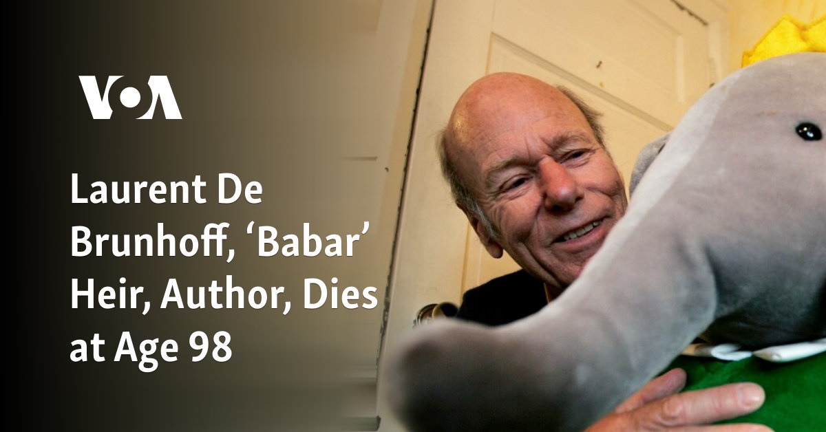 Laurent De Brunhoff, ‘Babar’ Heir, Author, Dies at Age 98