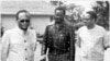 Da esquerda, Holden Roberto, Jonas Savimbi e António Agostinho Neto,