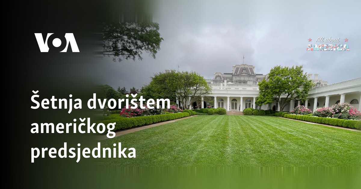 šetnja Dvorištem Američkih Predsjednika