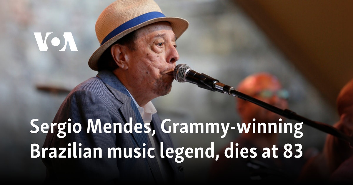 Sergio Mendes, Grammy-winning Brazilian music legend, dies at 83