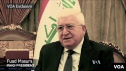 Iraqi President Fuad Masum