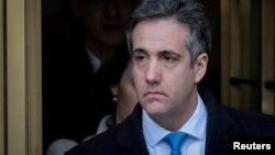 Michael Cohen, mantan pengacara Presiden Donald Trump 