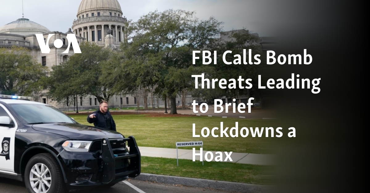 FBI Calls Bomb Threats Leading To Brief Lockdowns A Hoax