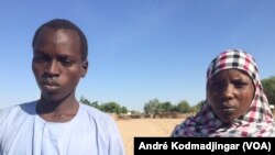 Des repentis de Boko Haram, à Yakoua au Tchad, le 26 octobre 2017 (VOA/ André Kodmadjingar)