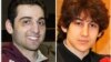 Tamerlan Tsarnaev, 26, left, and Dzhokhar Tsarnaev, 19. The ethnic Chechen brothers are the suspects in the Boston Marathon bombing. 