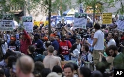Protestos anti-Wall Street em Nova Iorque