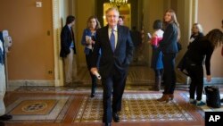 Ông McConnell sẽ trở thành lãnh đạo phe đa số Thượng viện khi Quốc hội mới nghị họp vào tháng 1.