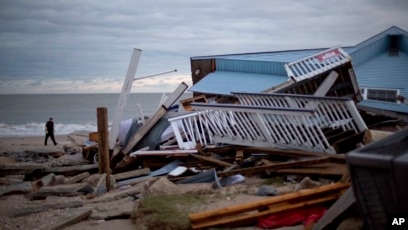 Hurricane Matthew in the Carolinas: October 8, 2016