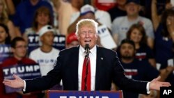 El presidente Trump regresa a Nuevo México el lunes para un mitin de campaña. 