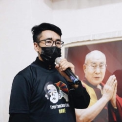 位于台北的西藏台湾人权连线理事长札西慈仁（Tashi Tsering，照片提供：札西慈仁）