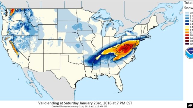 Mapa de la tormenta