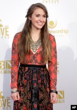 Lauren Daigle appears at the 46th Annual GMA Dove Awards at Lipscomb University, October 13, 2015 in Nashville, Tenn.