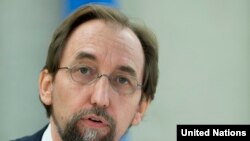 Zeid Ra’ad Al Hussein, wo-komisè l'ONU pou Zafè Dwamoun