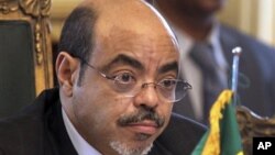 A picture of Ethiopian Prime Minister Meles Zeinawi taken last year.