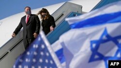 Mike Pompeo û xanima wî Susan li Tel-Avîvê