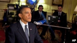 US President Barack Obama delivers the weekly address, 27 Mar 2010