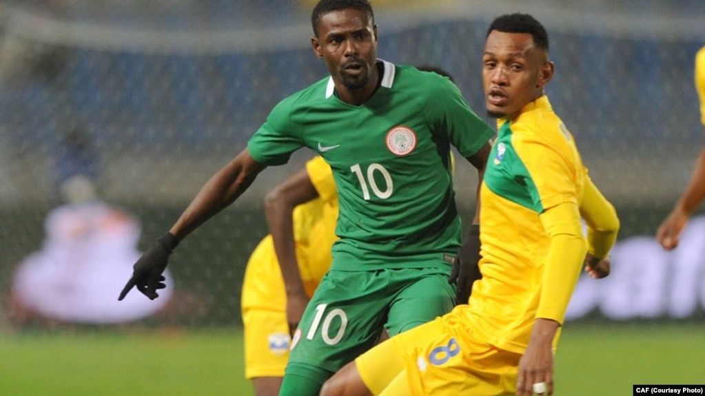 Le Nigeria et le Rwanda ont fait match nul, le 15 janvier 2018.