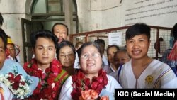 ကရင္အာဇာနည္ေန႔က်င္းပတာေၾကာင့္ ေထာင္ဒဏ္ခ်မွတ္ခံရတဲ့ ေနာ္အုန္းလွ