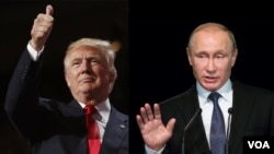 Donald Trump na Vladimir Putin w'Uburusiya