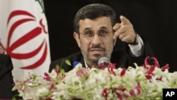 26일 유엔 총회에 참가한 마무드 아마디네자드 이란 대통령.