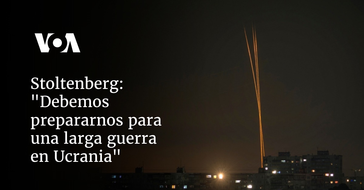 Debemos prepararnos para una larga guerra en Ucrania Debemos prepararnos para una larga guerra en Ucrania