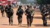 French Troops Patrol CAR Capital