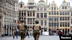نیروهای بلژیکی در بروکسل در وضعیت آماده باش قرار دارند.