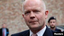 ဗြိတိန် နိုင်ငံခြားရေးဝန်ကြီး William Hague 