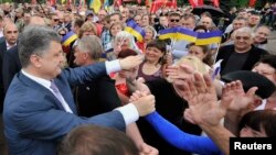 Predsjednički kandidat, biznismen Petro Poroshenko