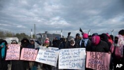 Muhaajiriin Soomaali ah o ku sugan Greece (AP Photo/Giannis Papanikos)